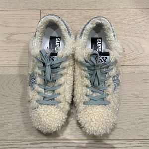 Golden Goose Superstar Shearling Sneakers size 38